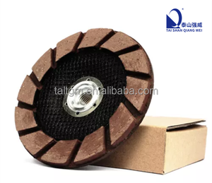 Mole a tazza diamantate in <span class=keywords><strong>ceramica</strong></span> da 7 pollici #50 #100 #200 #400 con pergolato a filo 5/8 "-11 o M14 per smussare il bordo in calcestruzzo - Product Image 2