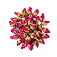 Prix d'usine OEM Personnalisé Haute Qualité Thé en vrac de fleurs de rose rouge séchées aromatisées et de bourgeons de rose en sachet amincissant pour usage quotidien
