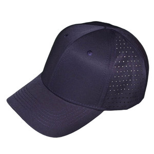 Casquettes tendance personnalisées perforées au laser, haute qualité, 100% polyester, style streetwear sportif, design perforé - Product Image 2