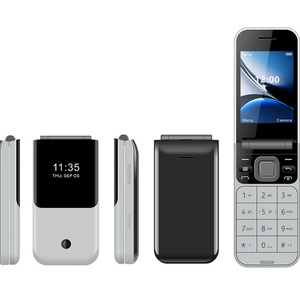 Teléfono Móvil Flip de 2.8 Pulgadas con Teclado Delgado, Teléfono Móvil Flip para Personas Mayores, 2G, 2 SIM, Pantalla LCD, GSM - Product Image 6