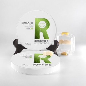 Bloc de zircone multicouche 4D Rondcera SHT-ML Pro compatible avec les fraiseuses Roland – Zircone professionnelle au <span class=keywords><strong>prix</strong></span> d'usine - Product Image 1