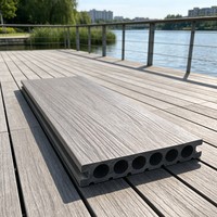 Planches de terrasse en composite co-extrudé recyclable pour la construction écologique