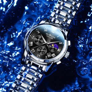 Reloj <span class=keywords><strong>de</strong></span> Pulsera <span class=keywords><strong>de</strong></span> Cuarzo para Hombre, Marca [Brand Name], Correa <span class=keywords><strong>de</strong></span> Acero Inoxidable, Resistente al Agua 3ATM, Cierre <span class=keywords><strong>de</strong></span> Mariposa, Popular entre Estudiantes <span class=keywords><strong>de</strong></span> Secundaria - Product Image 4