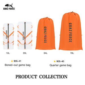 Sac <span class=keywords><strong>de</strong></span> <span class=keywords><strong>chasse</strong></span> respirant et réutilisable en nylon Taslon GAF, 2 compartiments, pour chasseurs - Product Image 5