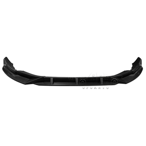 Spoiler de lèvre de pare-chocs avant HS séparateur de becquet de lèvre avant en plastique aspect fibre de carbone 3 pièces lèvre avant pour <span class=keywords><strong>Suzuki</strong></span> <span class=keywords><strong>Swift</strong></span> 2018 - Product Image 1
