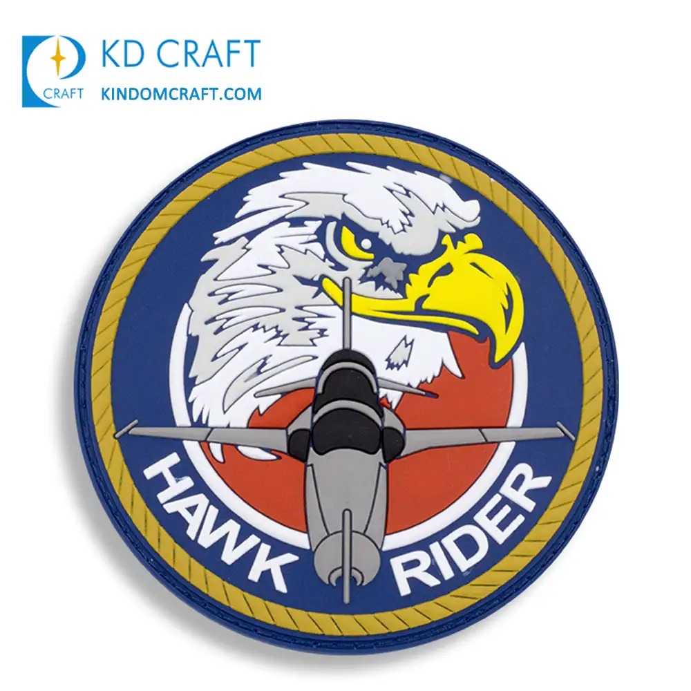 Badges en caoutchouc 3d de l'armée, logo militaire gaufré de haute qualité, patch de l'armée de l'air américaine, en pvc souple, vente,