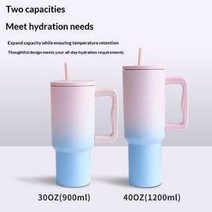 logo Promotional Outdoor 40oz Stainless Steel Eco-friendly Double-wall Vacuum Insulation Tumbler Cup for Cold <b>Hot</b> <b>Drinks</b> Car Use - Product Image 3