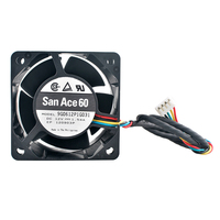 Ventilateur de refroidissement LED RGB haute vitesse QZH 60 mm 1,8 W 9G0612P1G031 DC12V 1,54A 4 broches double roulement à billes 65CFM 11800RPM pour serveur PC 100000
