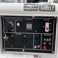 Générateur diesel silencieux 5KW-18KW 50Hz/60Hz 220V/380V avec ATS en option pour usage commercial et domestique, personnalisation prise en charge
