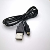 Câble de charge sans fil HYT ABS+Metal 1,2 m noir pour DS/3DS/3DS XL/LL/- Haute qualité