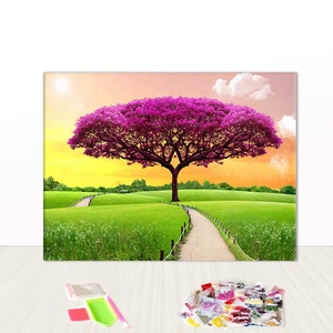 <span class=keywords><strong>Pintura</strong></span> <span class=keywords><strong>con</strong></span> bordado de diamantes 5D, cuadro <span class=keywords><strong>con</strong></span> caja hecho a medida, 30x40cm - Product Image 1