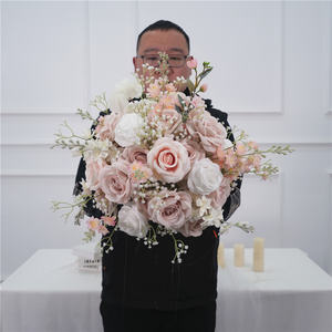 Large Wedding Flower Ball Centerpieces <b>artificial</b> flowers wedding ball for Wedding Event Party Table Decoration - Product Image 1