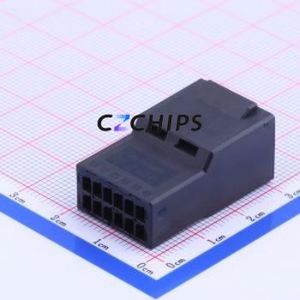 1-1318115-6 Housing (Wire-to-Board / Wire-to-Wire) P=2.5mm Connector 2x6P 2.5mm 2 6 - Product Image 1