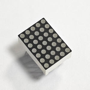 5x7 светодиодный точечный матричный дисплей белый свет 1,9 мм круглый пиксель для Информационной панели - Product Image 1