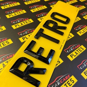 <span class=keywords><strong>Plaque</strong></span> d'<span class=keywords><strong>immatriculation</strong></span> personnalisée en acrylique 3D en relief, <span class=keywords><strong>plaque</strong></span> de voiture personnalisée, impression UV brillante, épaisseur 1-1,5 mm, <span class=keywords><strong>plaque</strong></span> décorative pour véhicule - Product Image 4