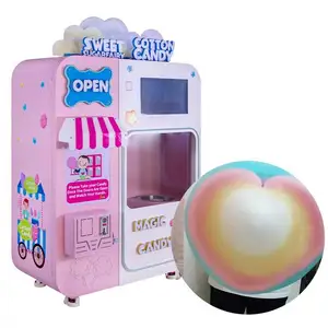 Top Suppliers China Drinks Cotton Candy Floss Vending Machine Beauty Vending Machine Touch Screen For Sale