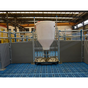 Équipement d'élevage de porcs de conception NOUVELLE 2025, mangeoire automatique pour porcs en <span class=keywords><strong>plastique</strong></span> durable, mangeoire humide et sèche pour porcs - Product Image 6