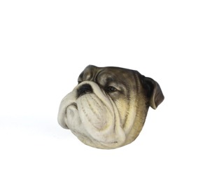 <span class=keywords><strong>Maceta</strong></span> Decorativa de Resina con Forma de <span class=keywords><strong>Cabeza</strong></span> de Bulldog, Accesorios para el Hogar, Alta Calidad, Gran Venta - Product Image 5