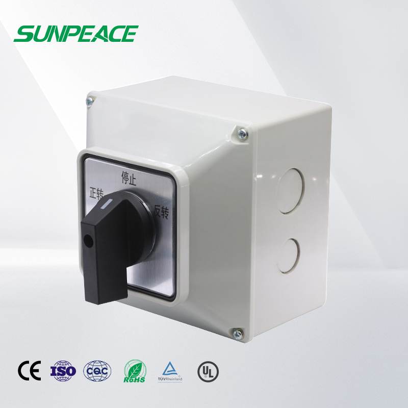 LW26 125A 2P 3P 4P 2 3 4 Positions IP20 <strong>440V</strong> DC 240V Rotary Cam Selector <strong>Changeover</strong> <strong>Switch</strong> Plastic Waterproof Box