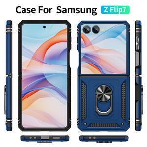 สำหรับ <span class=keywords><strong>Samsung</strong></span> <span class=keywords><strong>Z</strong></span> เคสฝาพับ7มีห่วงขาตั้ง TPU + PC <span class=keywords><strong>2</strong></span> in 1ฝาครอบโทรศัพท์กันกระแทกสำหรับ <span class=keywords><strong>Samsung</strong></span> Galaxy <span class=keywords><strong>Z</strong></span> <span class=keywords><strong>flip</strong></span> 6 5 4 - Product Image 2