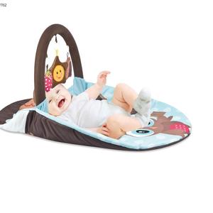 Gran oferta, <span class=keywords><strong>cuna</strong></span> <span class=keywords><strong>de</strong></span> algodón suave portátil para dormir para bebé, gimnasio <span class=keywords><strong>de</strong></span> actividades, alfombrilla <span class=keywords><strong>de</strong></span> juego para bebé, juguete 2 en 1 para bebé - Product Image 6