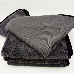 Sợi Nhỏ Làm Sạch Vải Sợi Nhỏ 1400gsm-1600gsm Rửa Xe Vải Kích Thước Lớn Xoắn Vòng Lặp Xe Khô Khăn - Product Image 2