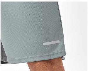 <b>Men's</b> High Waist Summer Sports <b>Shorts</b> Quick Dry Breathable Reflective Stripes for Fitness Training & <b>Running</b> Five-Quarter Pants - Product Image 5