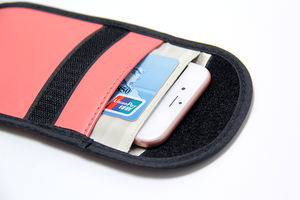 Porte-clé de <span class=keywords><strong>voiture</strong></span> <span class=keywords><strong>antivol</strong></span> bloquant le signal porte-carte de crédit en tissu Oxford blocage Rfid - Product Image 4