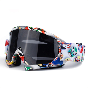 Kacamata Motocross Pria Stok Pabrik Grosir untuk Luar Ruangan, Kacamata Olahraga Ski Off-Road Sepeda Motor Trail, 100% Anti Angin - Product Image 3