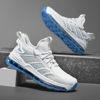 Chaussures de course à coussin d'air intégral avec logo personnalisé, baskets en maille technique, baskets athlétiques, grandes tailles 38 à 48, chaussures de sport