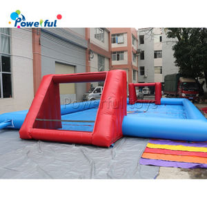 Commercial blow up football cour savon terrain de football gonflable terrain de football pour <span class=keywords><strong>louer</strong></span> - Product Image 4