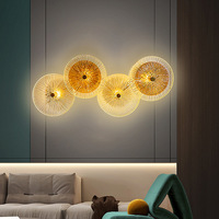 Applique murale en verre moderne pour intérieur, luminaire décoratif pour salon, couloir, salle à manger, chambre à coucher