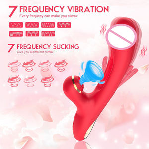 Vibrador de Punto G Personalizado AITT, Nuevo Juguete Sexual, Fuerte Vibración, Silicona, Masajeador de Clítoris, Apto para Mujeres, Vibrador de Succión - Product Image 2