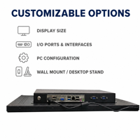Slim Design Desktop All in One Desktop Computer 27 Inch Touch Screen All in One PC