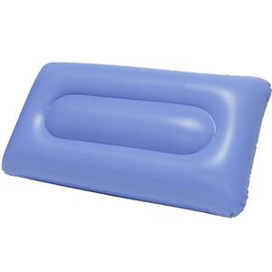 Oreiller gonflable pour le cou, 32x55cm, support cervical rectangulaire pour adultes - Product Image 1