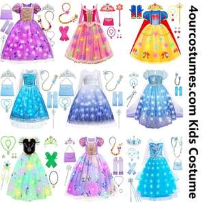 4ourcostumes MOQ 24ชุดต่อสไตล์อะนิเมะเจ้าหญิงคอสเพลย์ - Product Image 4