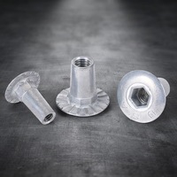 Vis autotaraudeuses à tête hexagonale en acier galvanisé classe 12.9 Zhunte RN pour béton avec jeu de rondelles, rotation à droite