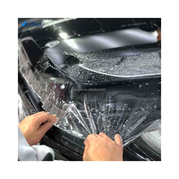 Film de protection de peinture automobile transparent invisible CAPFM ultra brillant en TPU auto-réparateur, résistant aux UV et anti-rayures, avec garantie de 8 ans