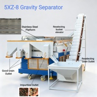 Máquina Separadora de Lentejas y Frijoles Rojos 5XZ-8 para Calidad de Exportación