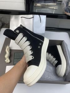 Zapatillas Clásicas Owens de Caña Alta, Botas Casuales con Suela de Skateboard de Diseño, Botas Vaqueras para Hombre - Product Image 3