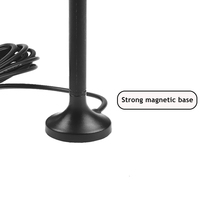 Antenne WiFi omnidirectionnelle à gain élevé avec connecteur à base magnétique pour routeur/point d'accès, amplification du signal