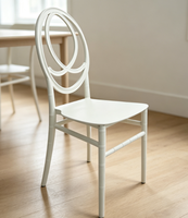 Chaises en plastique empilables pour hôtels, mariages, banquets et événements