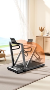 Suministros de equipos de fitness Laufband Rueda De Andar Mini cinta de correr plegable para caminar para uso doméstico Incline - Product Image 4
