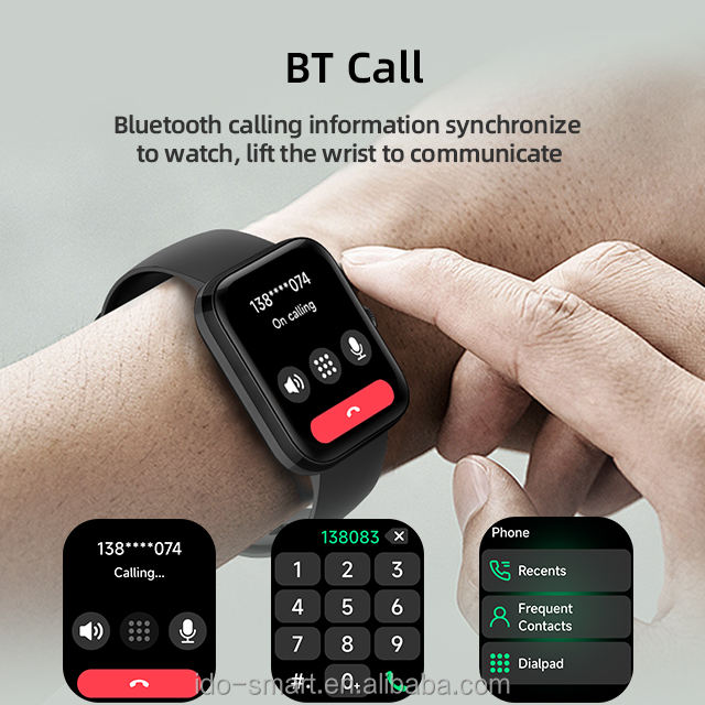 3ATM Waterproof Smart Watch IDW27 with GPS AI Voice