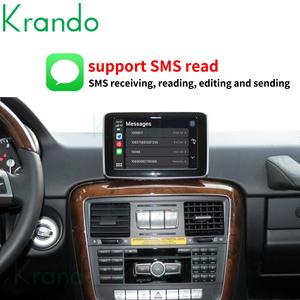 กล่องอินเตอร์เฟสอัตโนมัติ Apple CarPlay แอนดรอยด์ไร้สาย Krando,สำหรับ Mercedes Benz <span class=keywords><strong>ML</strong></span> GL W166 GLE GLS 4.5 5.0 2011-2016ควบคุมด้วยเสียง - Product Image 5