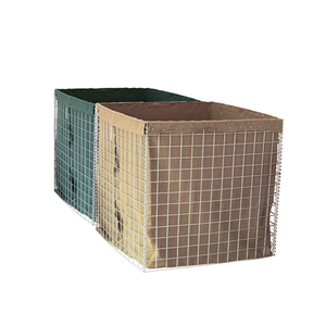 Barrière défensive en gabions soudés à trous carrés haute résistance, géotextile, bastion, mur anti-explosion, protection contre les inondations et les explosions - Product Image 1