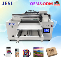 Impresora UV Plana LED Jesi de 40*60cm, Impresora Digital de Inyección de Tinta para Acrílico, Vidrio, Carcasas de Teléfono, Madera, PVC