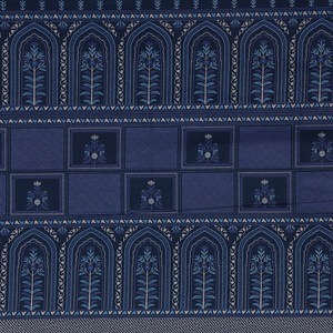 HEAVENBIRDS Juego de Sábanas Planas Estampadas en Azul Oscuro, Estilo Natural Ecológico, 2 Fundas de Almohada, Juego de Funda Nórdica de Algodón de 300 Hilos - Product Image 4