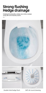 High Quality Sanitary Ware Concealed Tank Rimless Flushing Wall Hung <strong>Toilets</strong> - Product Image 6