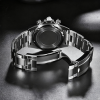 Montre à quartz à mouvement japonais VK63, verre saphir, personnalisable, best-seller, à assembler, faible quantité minimale de commande